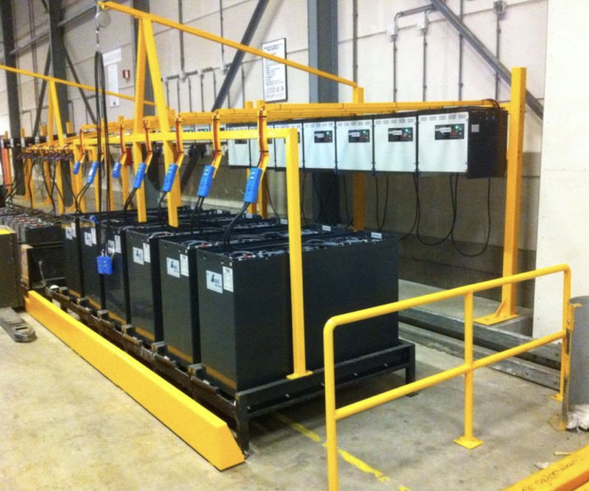 Transrijn industriële batterijladers